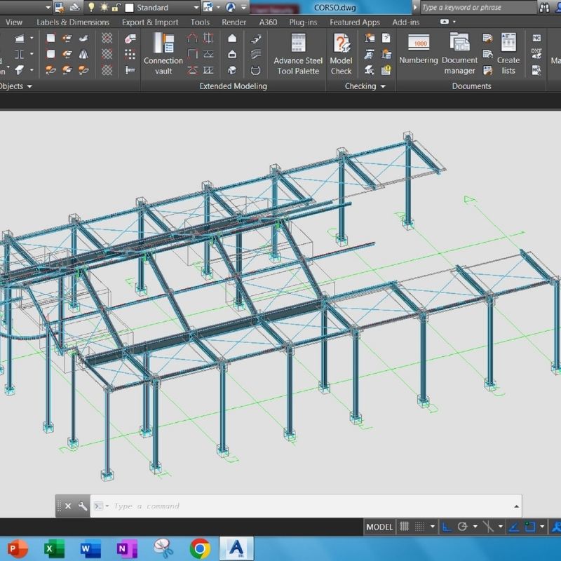 Steel Detailing, autodesk